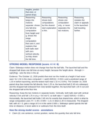 Horizontally Launched Projectiles Model Response & Scoring Guide sample page