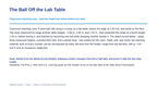 Horizontally Launched Projectiles Phenomena-Based Lesson: The Ball Off the Lab Table Presentation sample page
