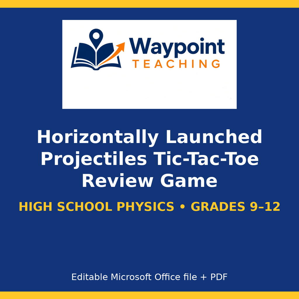 Horizontally Launched Projectiles Tic-Tac-Toe Review Game cover