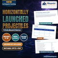 Horizontally Launched Projectiles Trivia Board Game cover