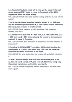 Alternating Current & Transformers Critical Thinking Prompts sample page