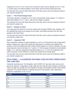 Capacitance & Dielectrics CER Task Cards sample page