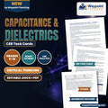 Capacitance & Dielectrics CER Task Cards cover