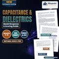 Capacitance & Dielectrics Model Response & Scoring Guide cover