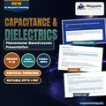 Capacitance & Dielectrics Phenomena-Based Lesson: The Air-Gap Bench: Does a Wider Gap Really Cost 1/d? Presentation cover