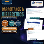 Capacitance & Dielectrics Trivia Board Game cover
