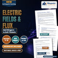 Electric Fields & Flux Bell Ringers & Exit Tickets cover