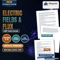 Electric Fields & Flux CER Task Cards cover