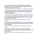 Electric Fields & Flux Critical Thinking Prompts sample page