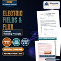 Electric Fields & Flux Critical Thinking Prompts cover