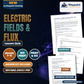 Electric Fields & Flux Lesson Quiz cover