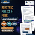 Electric Fields & Flux Phenomena-Based Lesson: Mapping the Field: Where Does the Board Pull Hardest? Teacher Discussion Guide cover