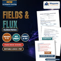 Electric Fields & Flux Spanish Guided Notes cover