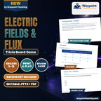 Electric Fields & Flux Trivia Board Game cover