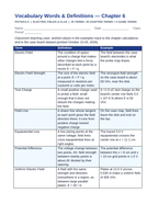 Electric Fields & Flux Vocabulary Words & Definitions sample page