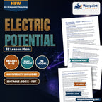 Electric Potential 5E Lesson Plan cover