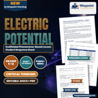 Electric Potential Scaffolded Phenomena-Based Lesson: How Fast Does Potential Fall? Mapping V Around a Charged Sphere Student Response Sheet cover
