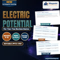 Electric Potential Tic-Tac-Toe Review Game cover