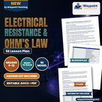Electrical Resistance & Ohm's Law 5E Lesson Plan cover