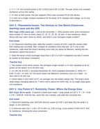 Electrical Resistance & Ohm's Law Bell Ringers & Exit Tickets sample page
