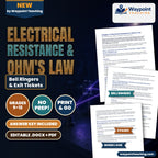 Electrical Resistance & Ohm's Law Bell Ringers & Exit Tickets cover