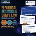 Electrical Resistance & Ohm's Law BINGO Review Game cover