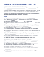 Electrical Resistance & Ohm's Law Fill-in-the-Blank Vocabulary Worksheet sample page