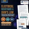 Electrical Resistance & Ohm's Law Phenomena-Based Lesson: Two Devices on One Bench: The Straight Line and the Bend Teacher Discussion Guide cover