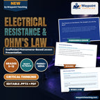 Electrical Resistance & Ohm's Law Scaffolded Phenomena-Based Lesson: Two Devices on One Bench: The Straight Line and the Bend Presentation cover