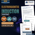 Electromagnetic Induction Lesson Quiz cover