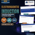 Electromagnetic Induction Substitute Slideshow & Teacher Guide cover