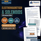 Electromagnetism & Solenoids 5E Lesson Plan cover