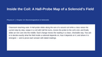 Electromagnetism & Solenoids Phenomena-Based Lesson: Inside the Coil: A Hall-Probe Map of a Solenoid's Field Presentation sample page