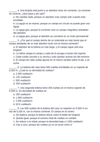 Electromagnetism & Solenoids Spanish Unit Test sample page