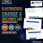 Electrostatic Charge & Coulomb's Law BINGO Review Game cover