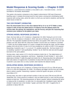 Electrostatic Charge & Coulomb's Law Model Response & Scoring Guide sample page