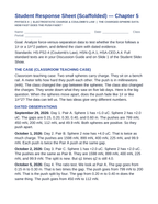 Electrostatic Charge & Coulomb's Law Scaffolded Phenomena-Based Lesson: The Charged-Sphere Data: How Fast Does the Push Fade? Student Response Sheet sample page