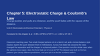 Electrostatic Charge & Coulomb's Law Slide Show Presentation sample page