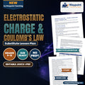 Electrostatic Charge & Coulomb's Law Substitute Lesson Plan cover