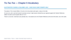 Electrostatic Charge & Coulomb's Law Tic-Tac-Toe Review Game sample page