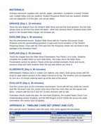 Fluid Dynamics 5E Lesson Plan sample page