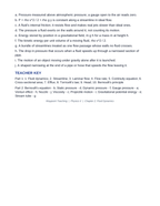 Fluid Dynamics Fill-in-the-Blank Vocabulary Worksheet sample page