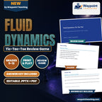 Fluid Dynamics Tic-Tac-Toe Review Game cover