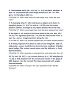 Geometric Optics & Lenses Critical Thinking Prompts sample page