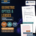 Geometric Optics & Lenses Critical Thinking Prompts cover