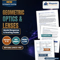 Geometric Optics & Lenses Model Response & Scoring Guide cover