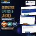 Geometric Optics & Lenses Substitute Slideshow & Teacher Guide cover