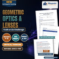 Geometric Optics & Lenses Truth or Lie Challenge cover