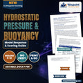 Hydrostatic Pressure & Buoyancy Model Response & Scoring Guide cover