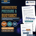 Hydrostatic Pressure & Buoyancy Scaffolded Phenomena-Based Lesson: The Cylinder That Stopped Getting Lighter Student Response Sheet cover